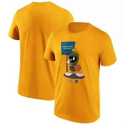Buy Golden State Warriors Looney Tunes Marvin The Martian Graphic T-Shirt - Mens • 20.19£