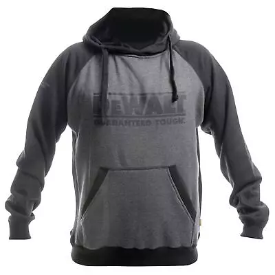 Buy DEWALT Stratford Hooded Sweatshirt Draw Cord Hood Kangaroo Front Pocket Work • 27.89£