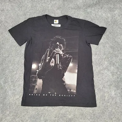 Buy Bring Me The Horizon Shirt XS Black 2018 Tour Merch Graphic Tee • 11.40£