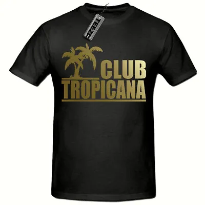 Buy Club Tropicana 80's T Shirt, Gold Slogan Unisex T Shirt,Wham Fancy Dress 80's • 8.99£