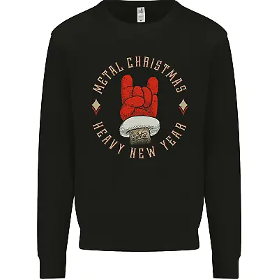 Buy Metal Christmas Heavy Rock Music Guitar Mens Sweatshirt Jumper • 20.99£