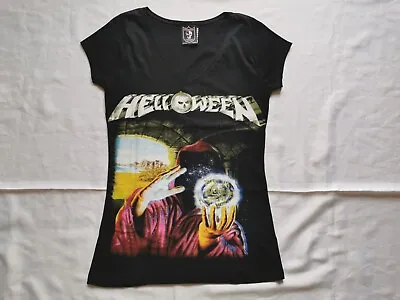 Buy HELLOWEEN - Keeper Of The Seven Keys Woman's T-shirt (S) Heavy Power Metal • 28.72£