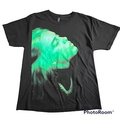 Buy Billie Ellish Stay Home World Tour Merch Shirt Size Medium  • 62.69£