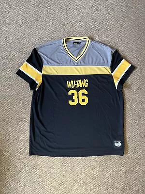 Buy WU-TANG CLAN Baseball Jersey Shirt Enter The 36 Chambers Ltd Edition Size XL • 15£
