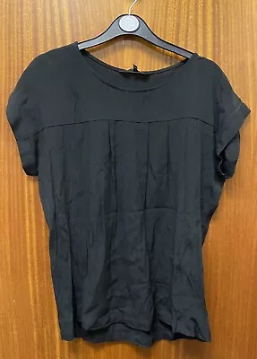 Buy Tagged Next Size 8 Black T- Shirt Bust 30” Length 25”  • 3.99£