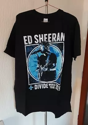 Buy Ed Sheeran 2019 Tour T-Shirt With Backprint XL • 6.99£