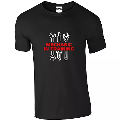 Buy Mechanic In Training Funny T Shirt Pristine Print • 11.99£