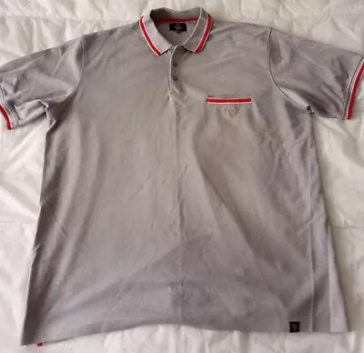 Buy GUINNESS Polo Shirt Official Breweriana Grey T-shirt Size 2XL VGC • 8.99£