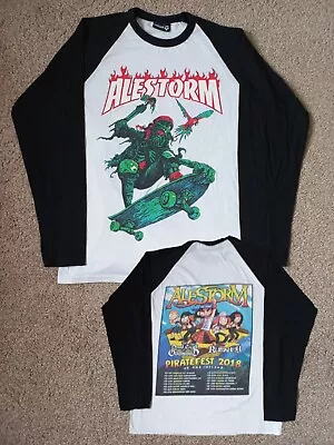 Buy Alestorm Piratefest 2018 Tour T-Shirt - Size M - Heavy Metal - Korpiklaani • 14.99£
