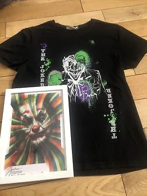 Buy The Joker T-shirt & Framed Print Of The Joker • 8£
