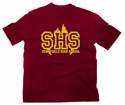 Buy Sunnydale T-Shirt High School Buffy The Vampire Slayer Logo Fan Fanshirt Jägerin • 20.03£
