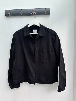 Buy Sunspel Women’s Black Denim Jacket Size Small • 75£