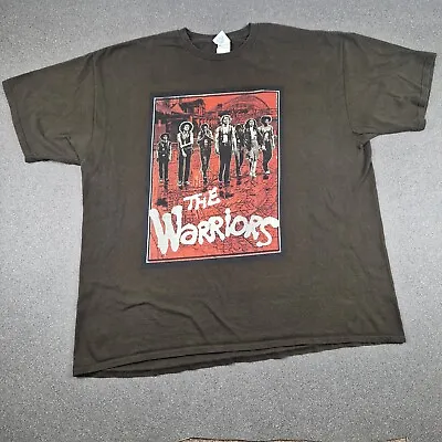 Buy The Warriors Shirt Adult XXL Brown Graphic Print Movie Street Gang Tee • 10£