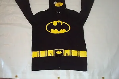 Buy Batman Woman's BATMAN  Zip-Up Hoodie  Size MEDIUM COSPLAY COSTUME  • 16.87£