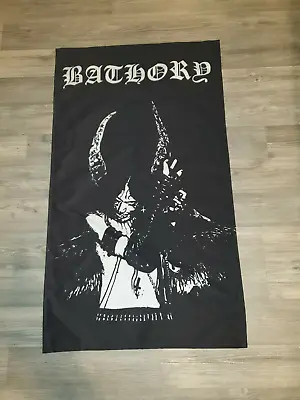 Buy Bathory Flag Flagge Poster Black Metal Watain Dissection • 21.63£