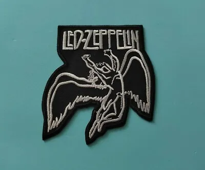 Buy Rock Music Sew / Iron On Embroidered Patch:- Led Zeppelin (b) • 4.40£
