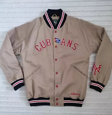 Buy Vintage Stall & Dean Varsity Jacket Large Bomber NY Cubans Whitesville  • 39£