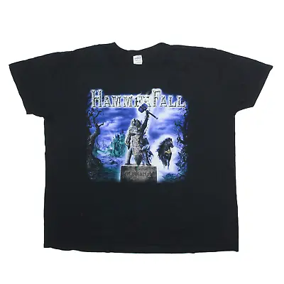 Buy GILDAN Hammer Fall 2014/2015 Band T-Shirt Black Short Sleeve Mens XL • 8.99£