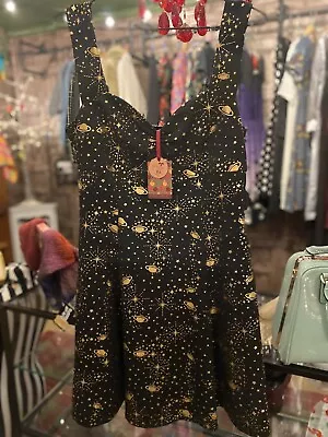 Buy Dancing Days By Banned Apparel Galaxy Themed Dress BNWT Size M • 25£