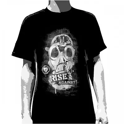 Buy RISE AGAINST - Gas Mask T-shirt - NEW - SMALL ONLY • 25.28£