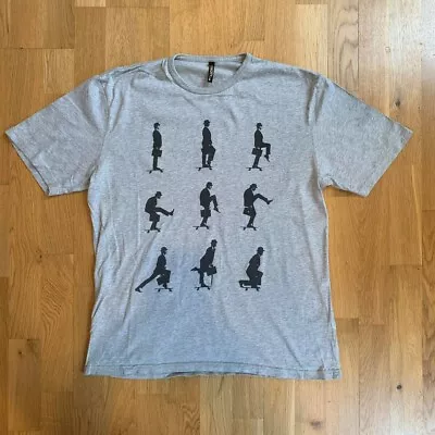 Buy Rare Slam City Skates London Ministry Of Silly Walks T-shirt Heather Grey Size L • 10£