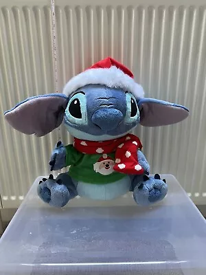 Buy Disney Store  Christmas Stitch With Jumper, Hat And Scarf - Quite Old - Used • 18£