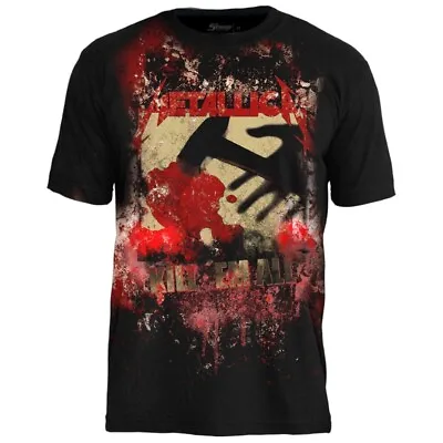 Buy Official Licensed T-Shirt Premium Metallica Kill 'Em All (F/B) Stamp Rockwear • 47.25£