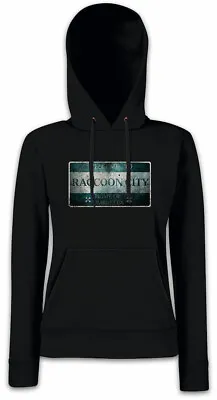 Buy RACCOON CITY SIGN Women Hoodie Sweatshirt Zombie Resident Umbrella Logo Evil • 41.99£