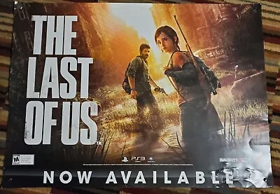 Buy The Last Of Us PS3 Promo GameStop Large Store Poster 26  X 36  • 216.86£