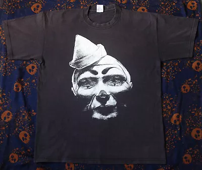 Buy Mr Bungle Sketch Clown Black Short Sleeved Band T-Shirt. Size Large L • 50£