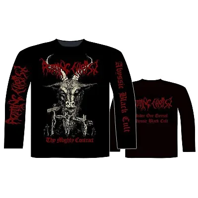 Buy Rotting Christ The Mighty Contract Longsleeve Gr.M T-Shirt Samael Venom Immortal • 33.93£