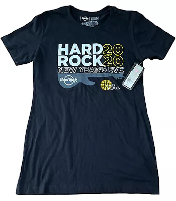 Buy Hard Rock Cafe 2020 New Years Eve Womens Black T-shirt Size Small BNWT • 1£
