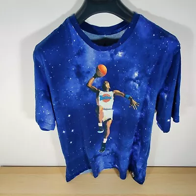 Buy Nike Air Jordan Space Jam Galaxy 20th Anniversary Shirt Size XL • 29.99£