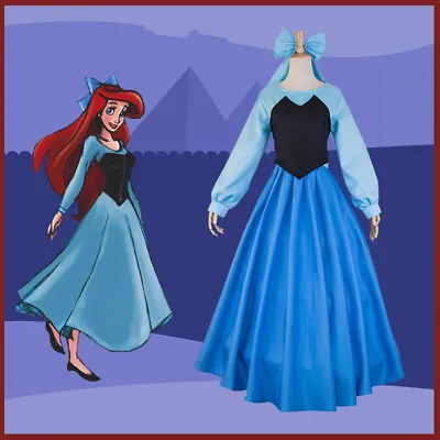 Buy The Little Mermaid Cosplay Costume Ariel Princess Dress Suit Party Clothes New • 5.90£