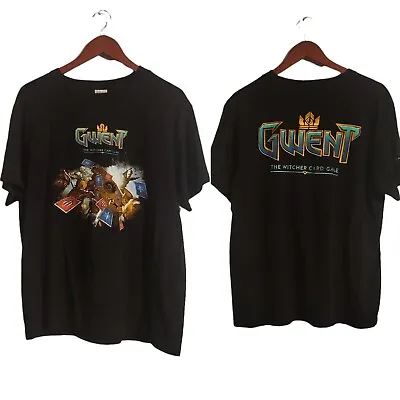 Buy Gwent The Witcher 3 Deck Cards Game Rare Promo T-Shirt Gamescom 2016 Size Large • 95.46£