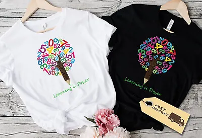 Buy Number Day Maths Day Preschool Number Day Kids Costume T-Shirt , Number Tree • 5.59£