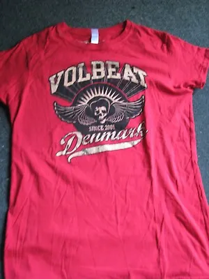 Buy Volbeat-Since 2001 Denmark T Shirt-Grösse Ladies XL-Gildan-Girly Shirt • 20.59£