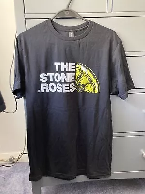 Buy Stone Roses T Shirt Official Black North Face Style Medium  • 12£