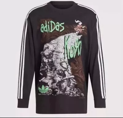 Buy Adidas X Korn Long Sleeve T-shirt Top - Size Small Brand New In Hand 💨 🚚 • 100£