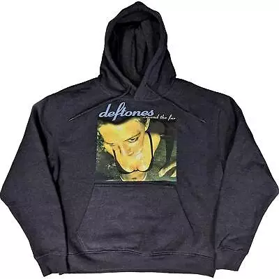 Buy Deftones Around The Fur Navy Blue Small Unisex Hoodie Official NEW • 31.99£