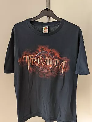 Buy Trivium T Shirt Metal / Heavy Rock Band Size Large Very Good Condition  • 14.99£