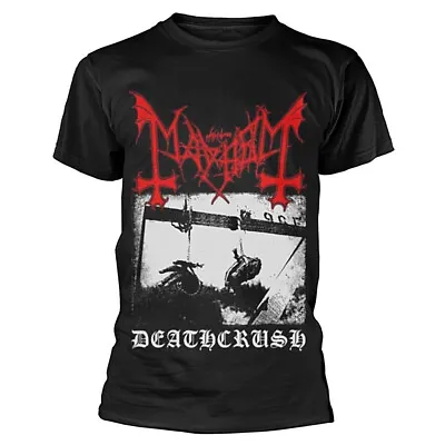 Buy Mayhem Deathcrush Black Shirt S-XXL Official Metal T-Shirt Band Tshirt  • 21.99£