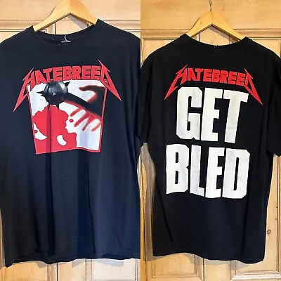 Buy HATEBREED T-Shirt Rock Metal XL Get Bled Gildan Metallica Kill ’em All • 6£