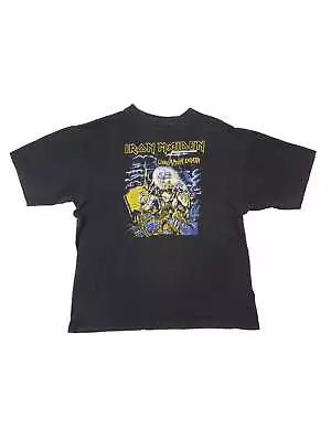 Buy 00s Iron Maiden Life After Death Black T-Shirt (S) • 24.99£