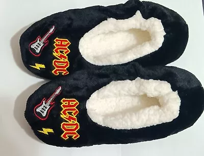 Buy AC/DC Slippers Officially Licensed  Womans Size 7 1/2 To 9 NWOT • 5.63£