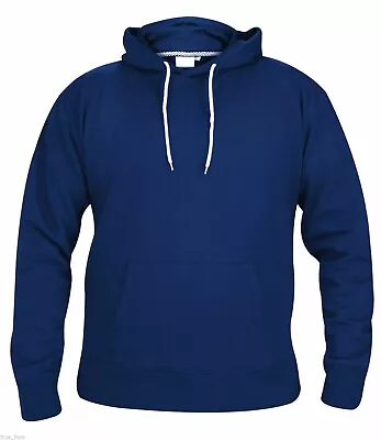 Buy Plain Pullover Hoody Hooded Top Hoodie For Mens Soft Comfy Fleece Sweatshirts • 9.99£