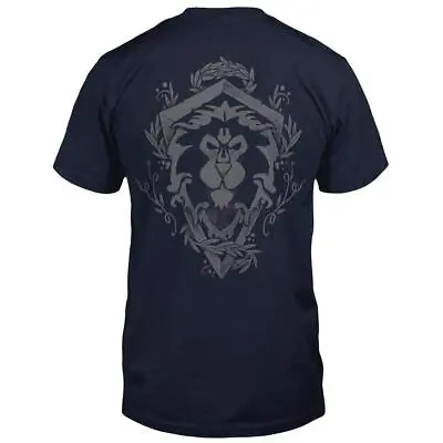 Buy WOW - T-Shirt Alliance Lion Crest (M) NEW • 15.98£