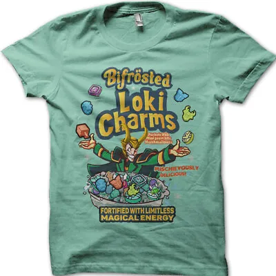Buy LOKI Charms Thor  Asgard Bifrost T-shirt Size S • 8£