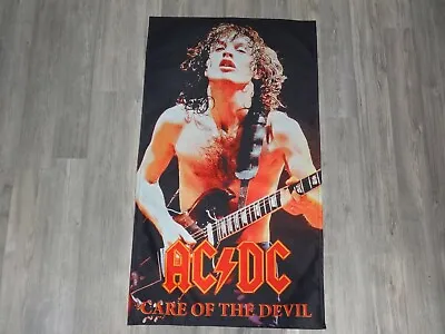 Buy AC/DC Flag Flagge Poster Heavy Metal Hard Rock Krokus Care Of The Devil Ozzy 666 • 25.84£