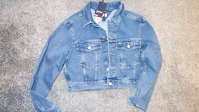 Buy Size S Ladies Tommy Jeans Denim Jacket BNWT • 80£